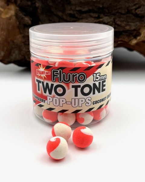 dynamite fluro two tone strawberry 15mm